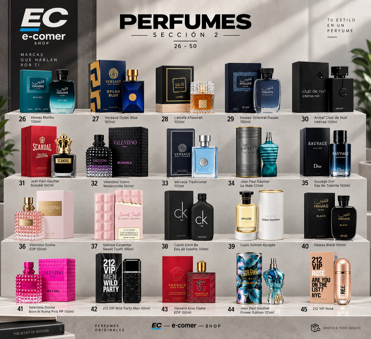 Perfumes 26-50