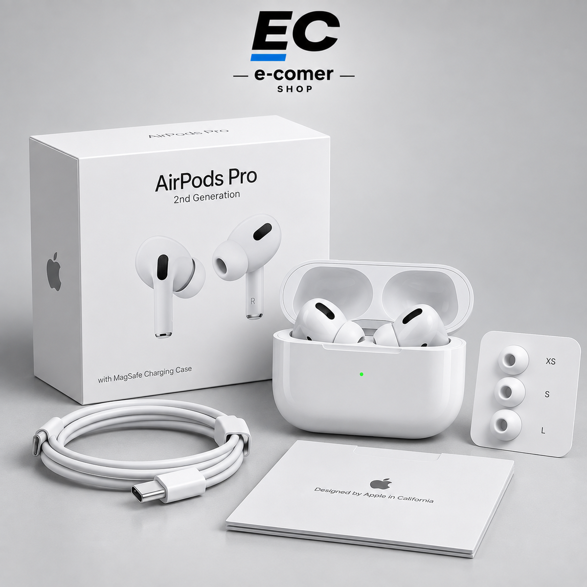 AirPods 2 Pro -GEN (Con cancelación real) ALTA CALIDAD