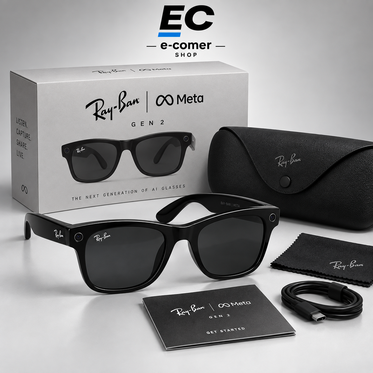 Lentes RAYBAN - META - GEN 2