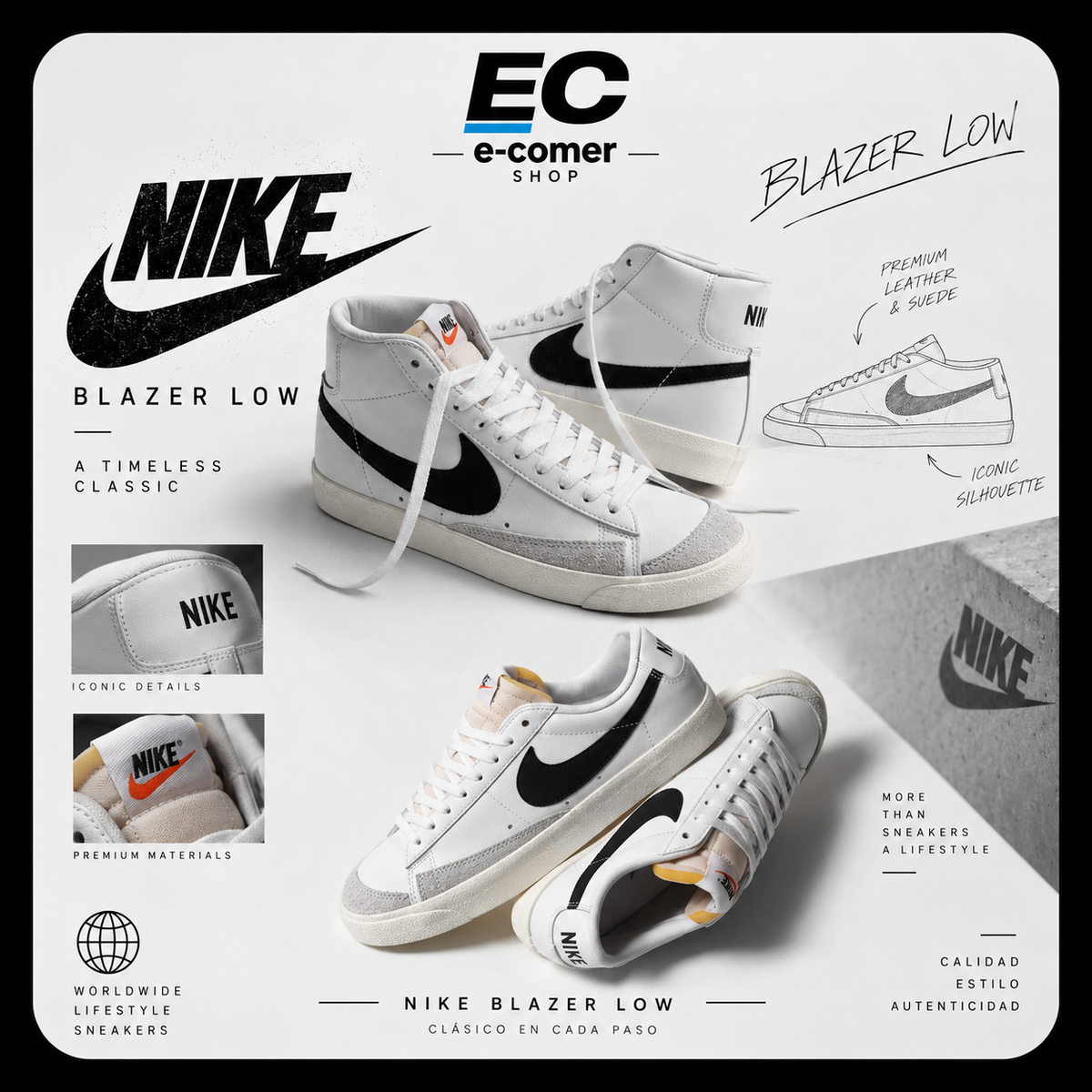 Nike Blazer Low & Mid