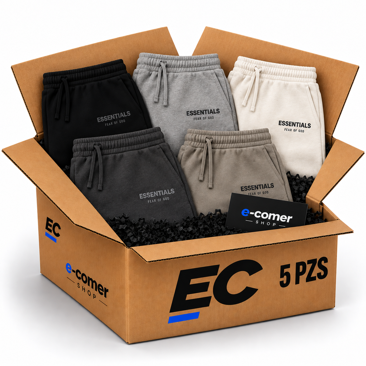 Lote Short Essentials S22 5pz